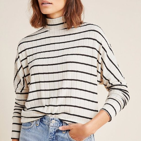 Anthropologie Tops - NWT anthropologie fiona hacci tunic oatmeal small